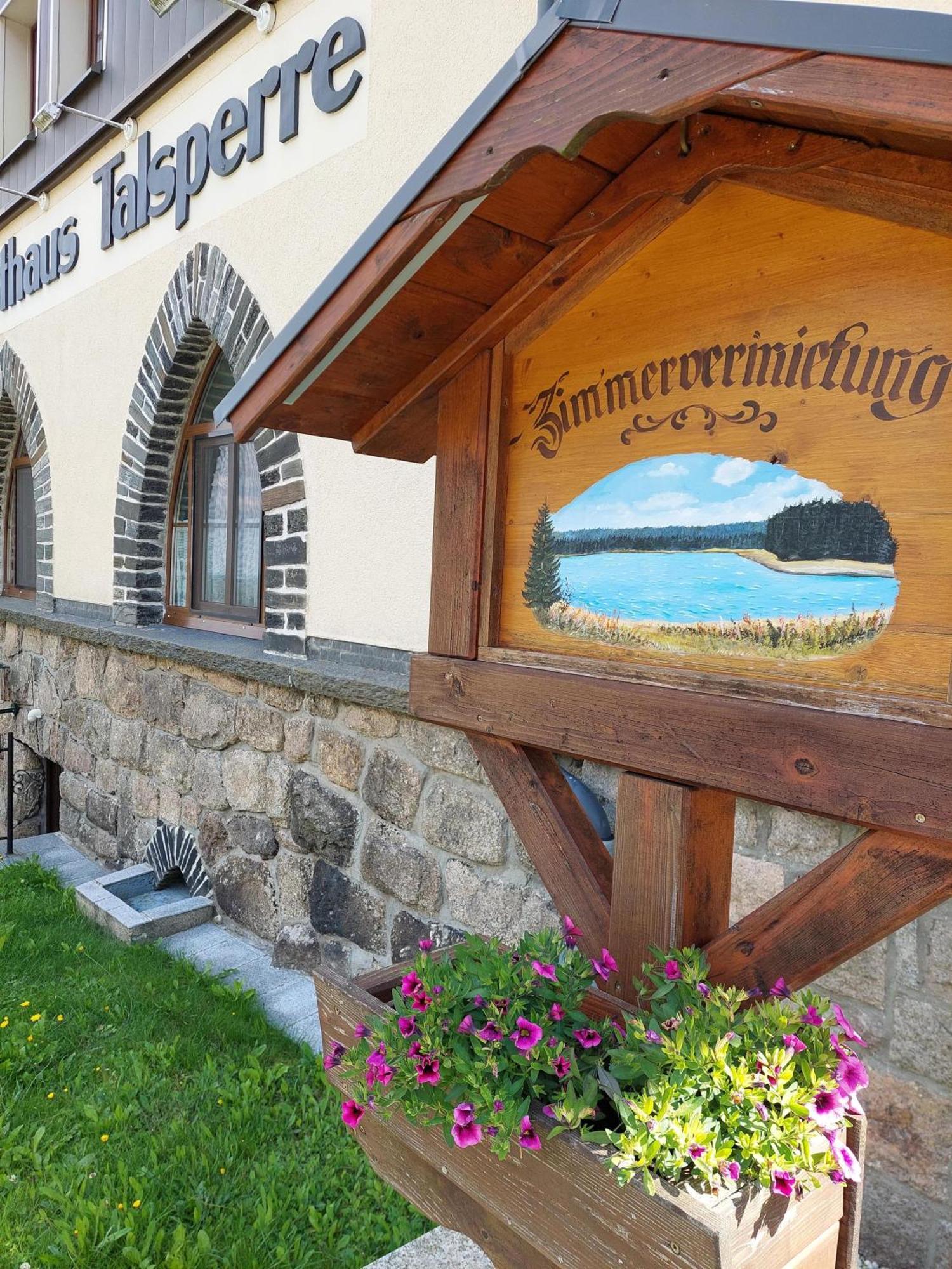 Gasthaus Talsperre -Gaststaette Und Pension- Eibenstock Exterior photo